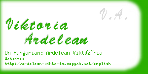 viktoria ardelean business card